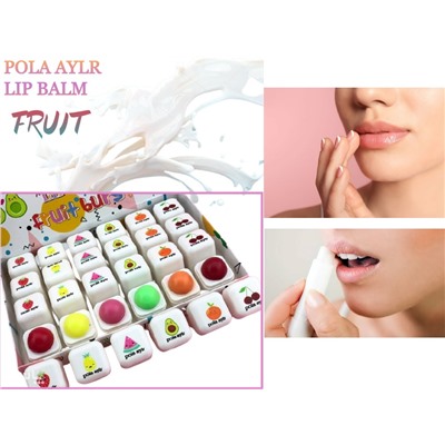 Ароматный бальзам для губ Pola Ayrl (упаковка 24шт)