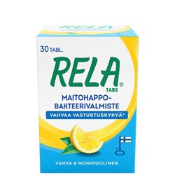 Молочнокислые бактерии Rela Tabs (вкус лимона) - 30 кап