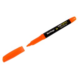 Текстовыделитель Berlingo "Hyper" оранжевый, 0.5-4мм Т8018
