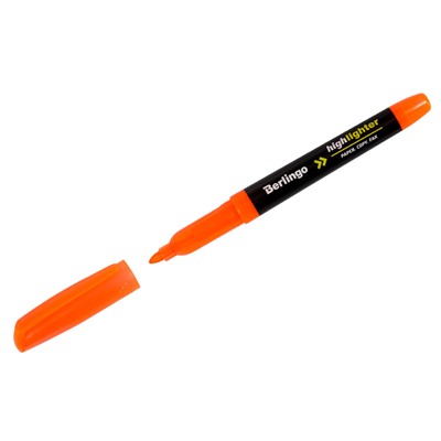 Текстовыделитель Berlingo "Hyper" оранжевый, 0.5-4мм Т8018