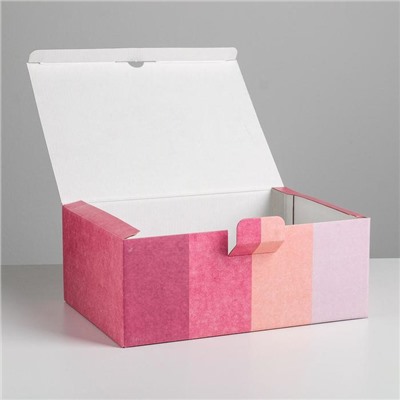 Коробка сборная «Любовь», 26 × 19 × 10 см