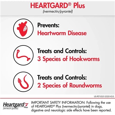 Heartgard Plus Kautabletten für Hunde