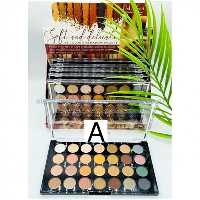 Тени для век DoDo Girl Soft and Delicate 28 colors Eyeshadow Palette