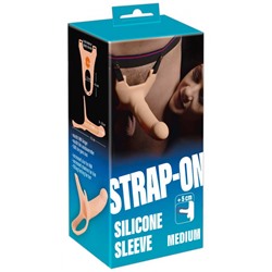 Страпон полый силиконовый на ремнях "Silicone Strap-on by You2Toys"