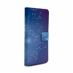 Чехол-книжка Космическая вселенная 22 book на Samsung Galaxy S8