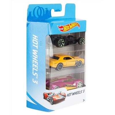 Mattel. "Hot Wheels" Набор из 3-х машинок в ассорт. арт.К5904