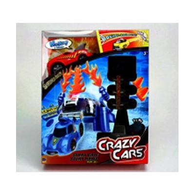 CRAZY CARS Набор Гонки на бат. в кор. 20*25*6,5см Арт.88005