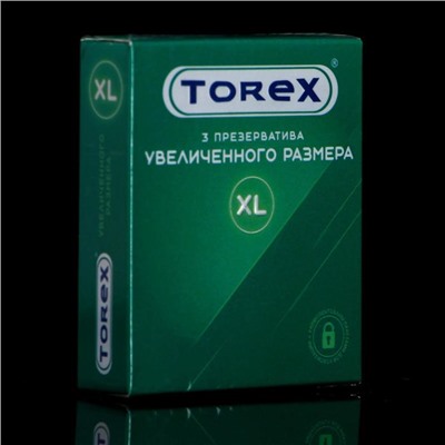 Презервативы «Torex» Увеличенного размера, 3 шт.