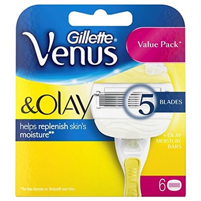 Gillette Venus&Olay (6 шт) EvroPack orig