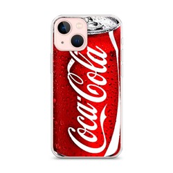Силиконовый чехол Кока Кола на iPhone 13 mini
