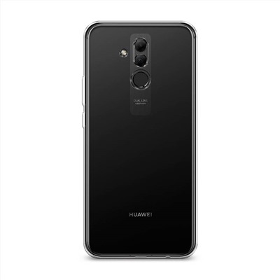 Силиконовый чехол без принта на Huawei Mate 20 Lite