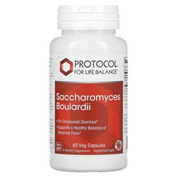 Protocol for Life Balance Saccharomyces Boulardii, 60 Veg Capsules