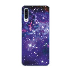 Силиконовый чехол Яркая галактика на Samsung Galaxy A30s