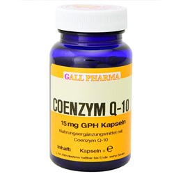 GALL PHARMA Coenzym Q-10 15 mg GPH Капсулы, 180 шт