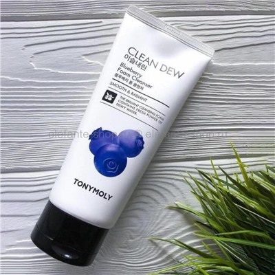 Пенка Tony Moly Clean Dew  Blueberry Foam Cleanser (125)