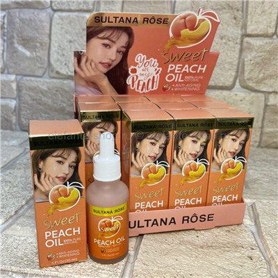 Масло SULTANA ROSE Peach Oil, 30 мл (106)