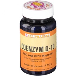GALL PHARMA Coenzym Q-10 250 mg GPH Капсулы, 30 шт