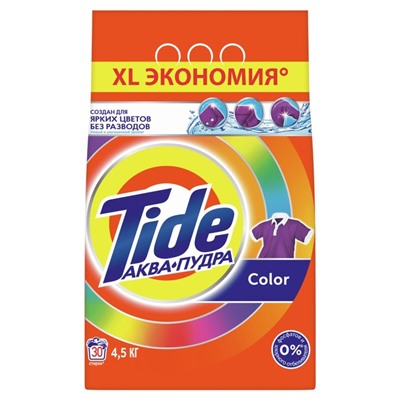 Стиральный порошок Tide Color, автомат, 4,5 кг