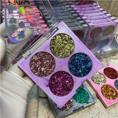 Набор из трёх глиттеров NWX Glitter Eyeshadow (106)