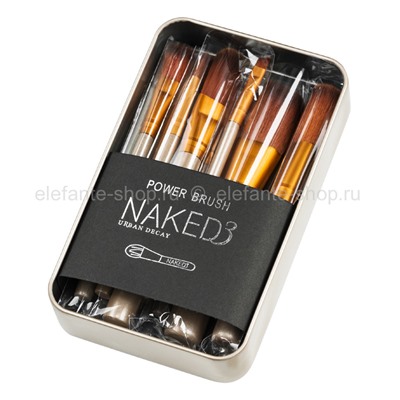 Набор кистей для макияжа NAKED 3