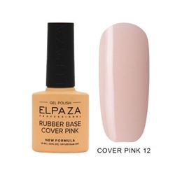 Elpaza  Rubber Base Cover Pink 12    10 мл