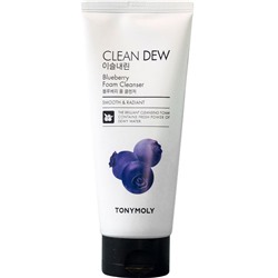 Tony Moly Blueberry Foam Cleanser Пенка с черничным экстрактом