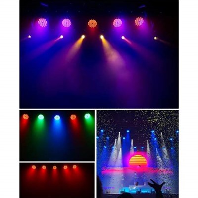 LED Диско прожектор для сцены DMX512 контроль сцены RGB 60 светодиодов оптом