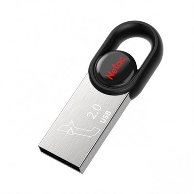 16Gb Netac UM2 Black металл USB 2.0 (NT03UM2N-016G-20BK)