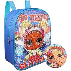 LOL Doll Mini Backpack - 12" Mini LOL Surprise Backpack with Reversible Sequins and Adjustable Shoulder Straps for Girls | LOL Surprise Accessories Bag