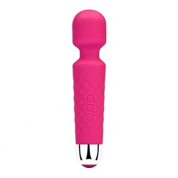 Вибромассажер "Mike" силиконовый водонепроницаемый розовый, 10 режимов, USB подзарядка