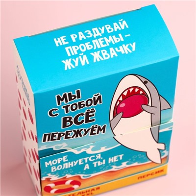 Жевательная резинка «Всё пережуем», вкус: персика, 110 г.