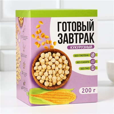 УЦЕНКА Onlylife Готовый завтрак кукурузный, 200 г