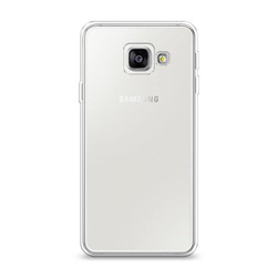 Силиконовый чехол без принта на Samsung Galaxy A3 2016