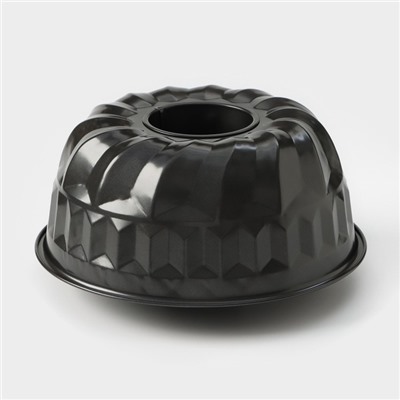 Форма для выпечки «Жаклин. Немецкий кекс», 22×10 см, антипригарное покрытие, цвет чёрный