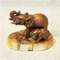 Скульптура Пара слонов малые, 1656