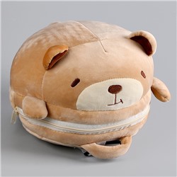 Рюкзак детский плюшевый «Медведь», 22 х 7 х 22 см