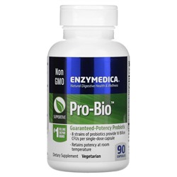 Enzymedica Pro-Bio, Гарантированная Потенция Пробиотика - 90 капсул - Enzymedica