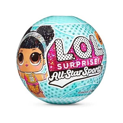 L.O.L. Surprise! All-Star B.B.s Sports Sparkly Basketball Series with 8 Surprises