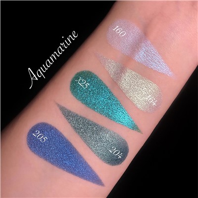 Bernovich Stone collection Тени для век Aguamarine (5 тонов) 7,5г