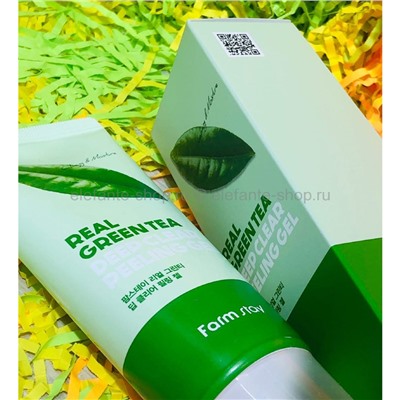 Пилинг-гель Farmstay Real Green Tea Deep Clear Peeling Gel (78)