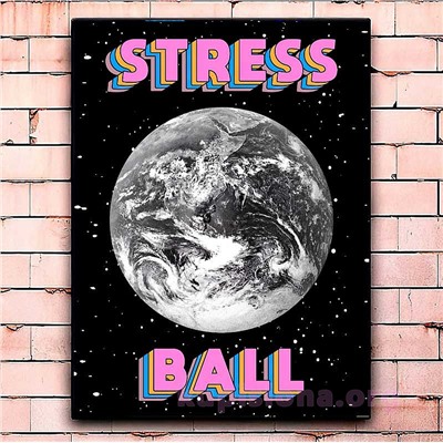 Постер «Stress ball» большой