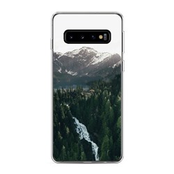 Силиконовый чехол Лес 9 на Samsung Galaxy S10