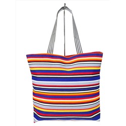 Летняя женская сумка шоппер из текстиля, мультицвет