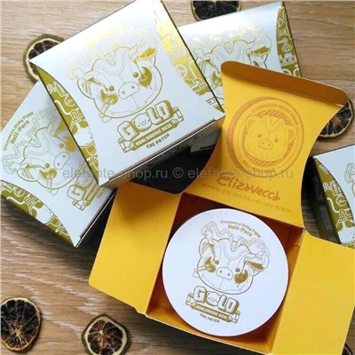 Гидрогелевые патчи Elizavecca Milky Piggy Hell Pore Gold Hyaluronic Acid Eye Patch (125)