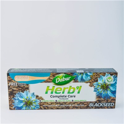 Зубная паста с экстрактом семян Черного Тмина + зубная щётка (Dabur), 150 гр