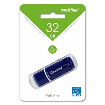 32Gb SmartBuy Crown Blue USB 3.0 (SB32GBCRW-Bl)