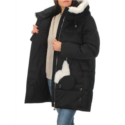 Y23-861 BLACK Куртка зимняя женская (тинсулейт)