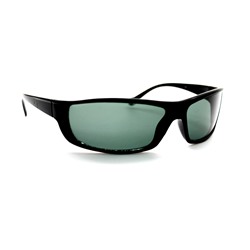 Мужские солнцезащитные очки стекло - 5014 G8 черный серый стекло