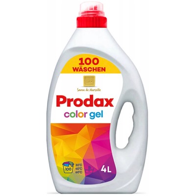 Гель для стирки Prodax color gel 4 л