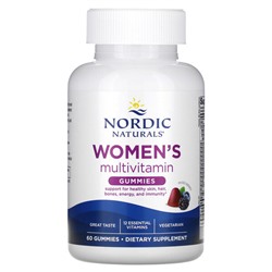 Nordic Naturals Женский мультивитамин в жевательных конфетах, смешанные ягоды - 60 конфет - Nordic Naturals